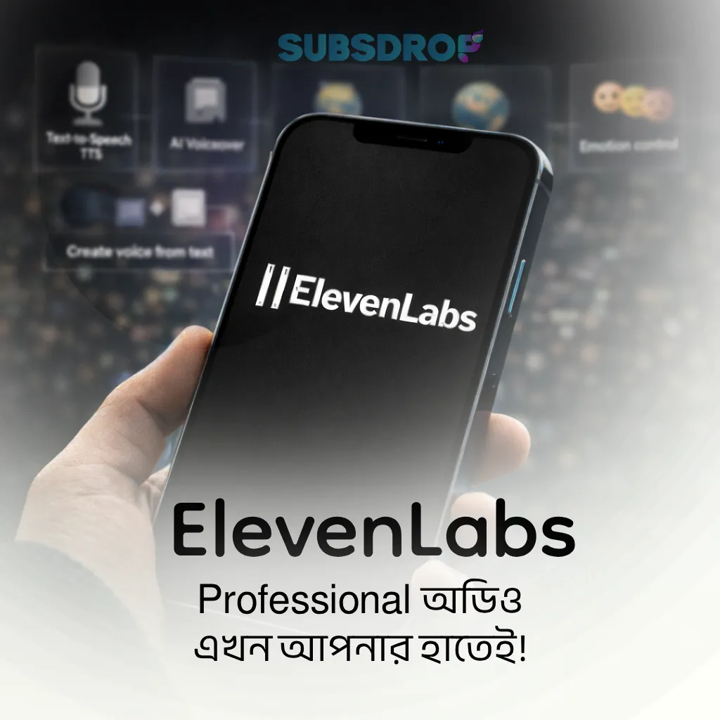 ElevenLabs – প্রিমিয়াম AI ভয়েস জেনারেশন ও ভয়েস ক্লোনিং টুল